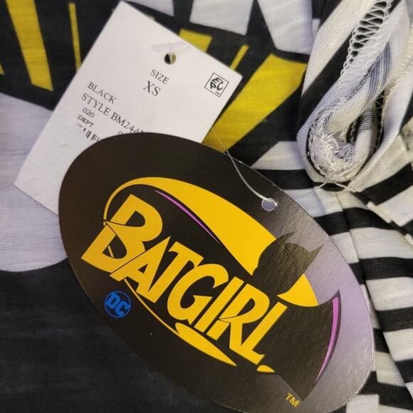 Batman Nightshirt Juniors Sz XS DC Comics Batgirl‎ Sleep Shirt Pajamas Nightgown - Picture 7 of 7